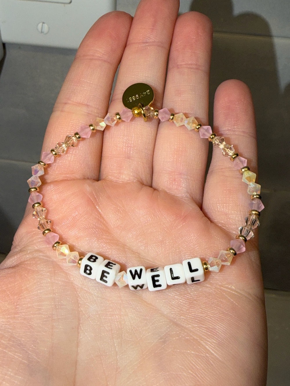 “Be Well” Little Words Project Bracelet